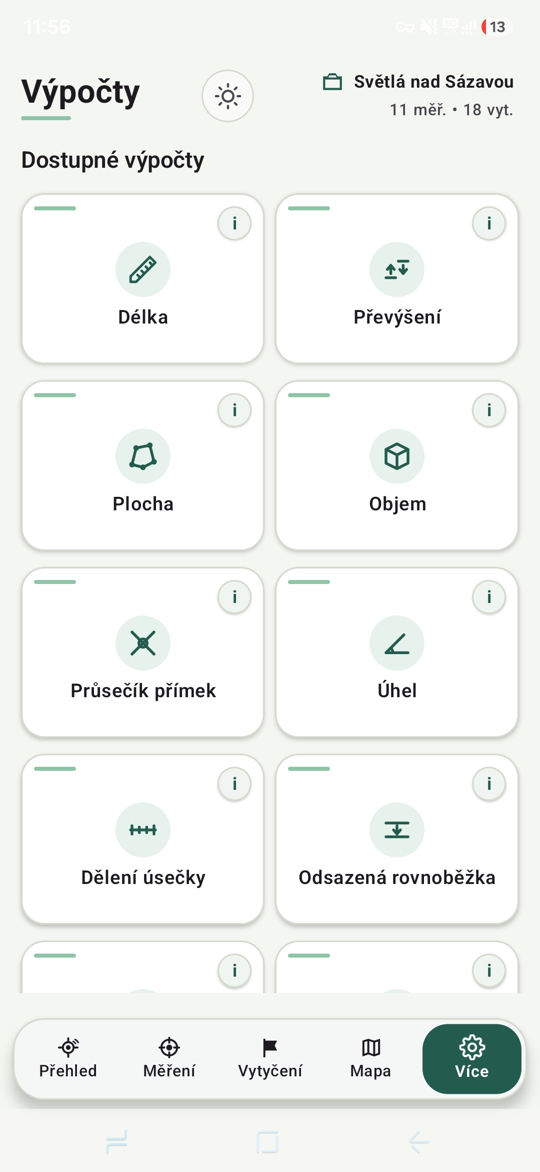 Výpočty